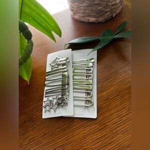 Assorted Metal Hair Clips